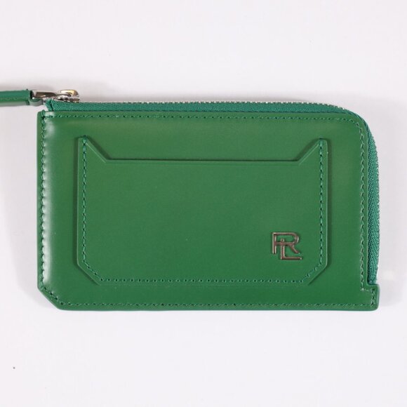 Ralph Lauren Accessories - RL BOX CALFSKIN ZIP CARD CASE